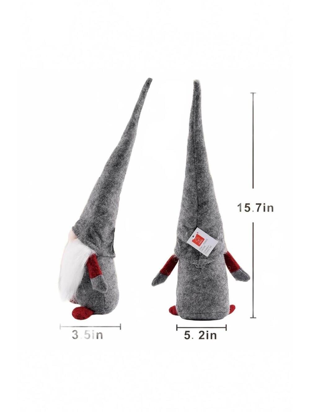 ITOMTE Handmade Gnome Figurine - 16 Inches, Red
